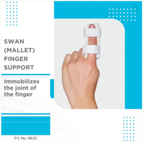 NEW SWAN FINGER SPLINT UNIVERSAL Vissco P.c.No:  0622