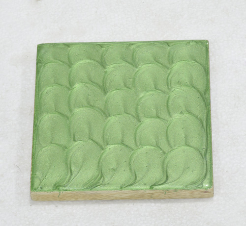 Wooden Green Coaster