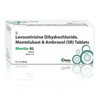 Montelukast 10mg + Levocetirizine 5mg + Ambroxol 75mg Sr - Drug Type: General Medicines