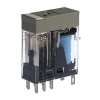 Omron G2r-2-snd Dc24(s) Relay - 8-pin Miniature Dpdt, 24 Vdc, Transparent Housing | High Power Sealed Protection, Led Indicator, Pcb Terminal, 1 Year Warranty