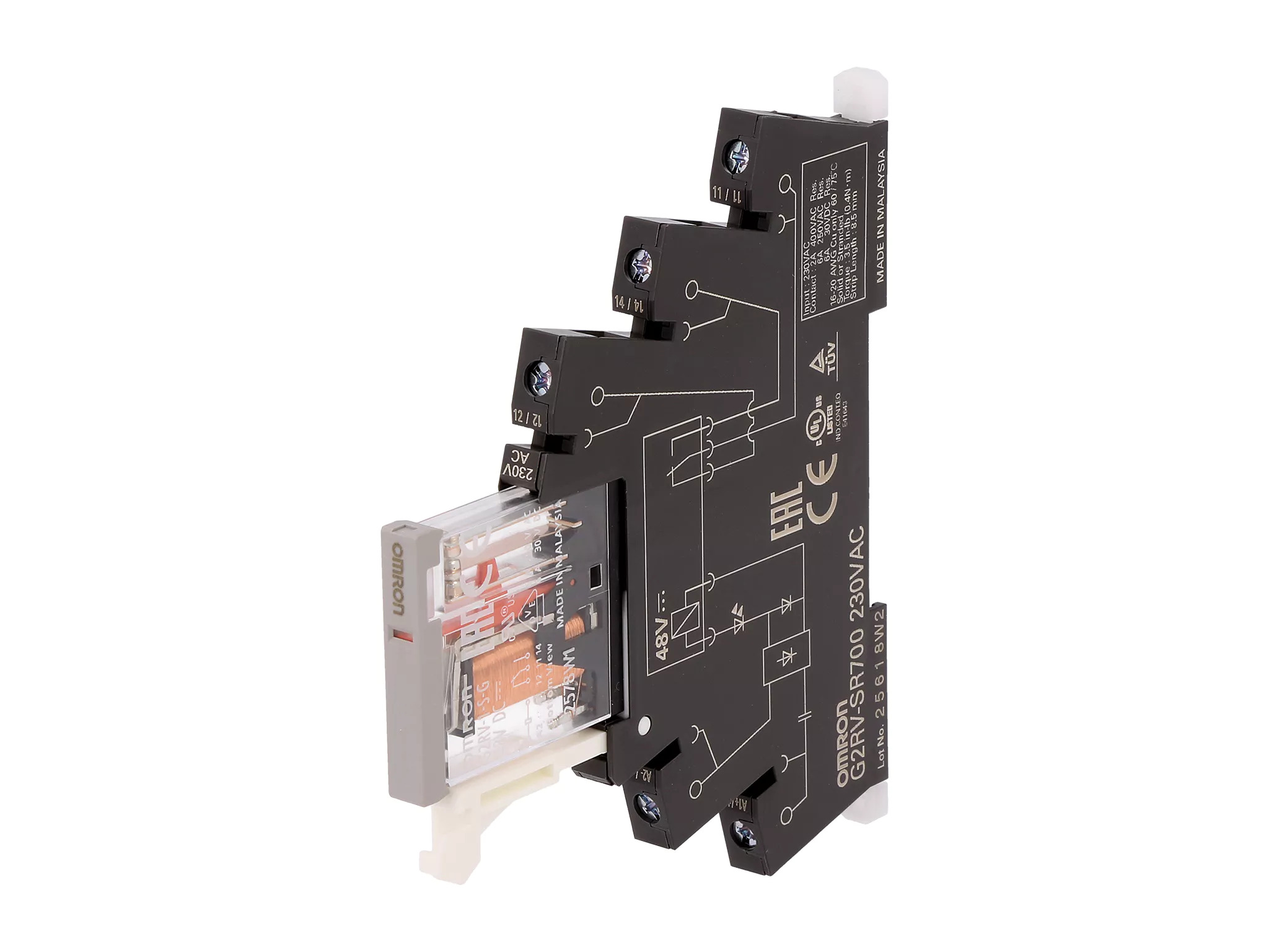 G2RV-SR700 DC24 Omron Slim Relay