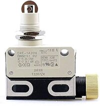 Limit Switch D4e-1a20n - Ip67, Compact Enclosed Sealed Limit Switch, Spdt, Roller Plunger, Panel/side Mounting, Screw Terminal Type Without Cable