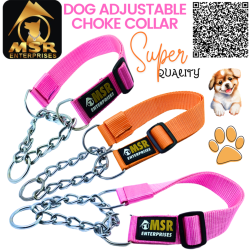 Dog Adjustable Choke Collar (PP / NYLON)