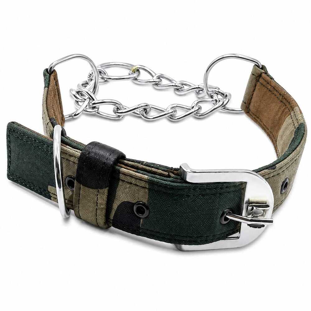 Dog Collar Choke Army