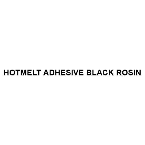 Hotmelt Adhesive Black Rosin Application: Industrial