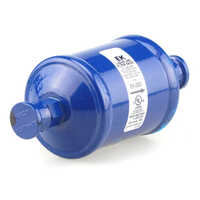 Emerson Ek 083 Liquid Line Filter Dryer - Cast Iron, 3/8 Inch Size, Blue Color, 5.937 Inch Length, 5.95 Inch Width, 1.35 Lb Weight | 650 Psi Max Pressure, 4.3 Ton Flow Capacity