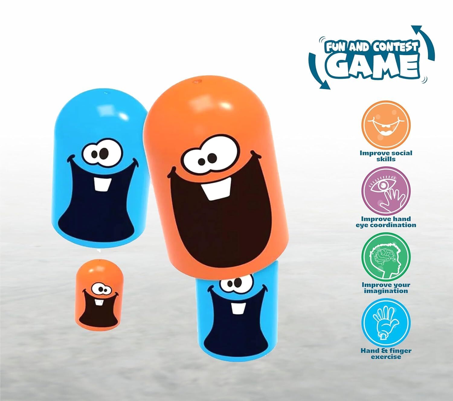 GOBBLE GAME (TIC TAC STACK)