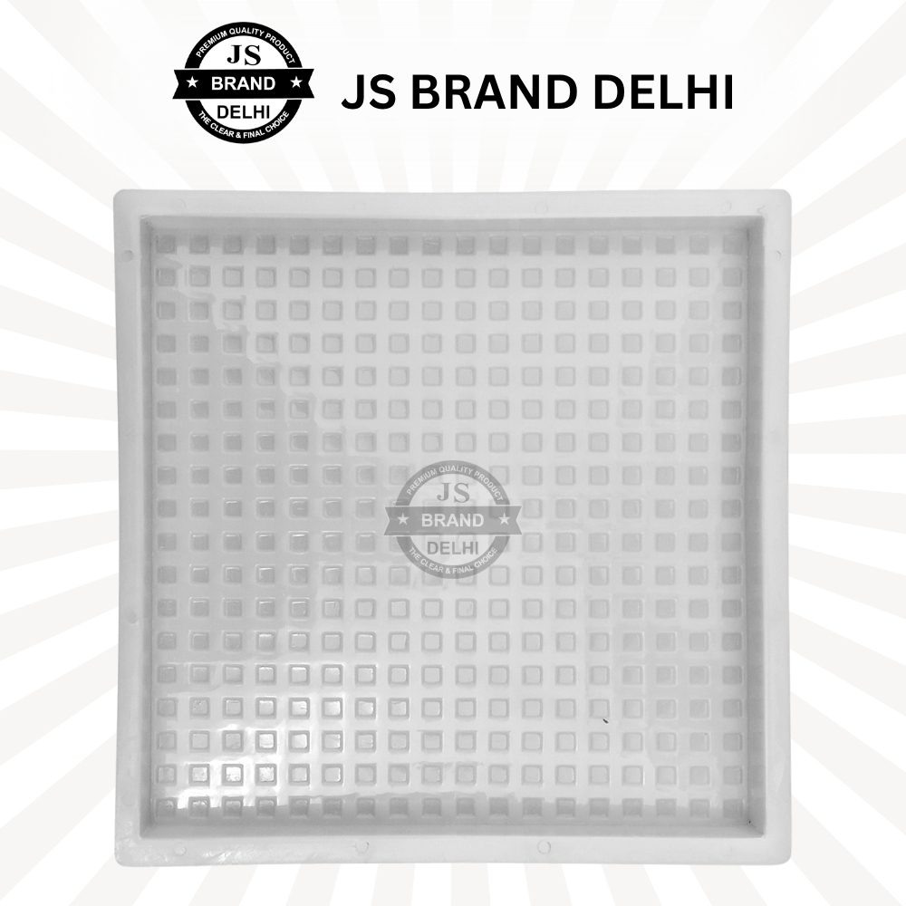 324 Dabbi Chequered Tile Plastic Mould