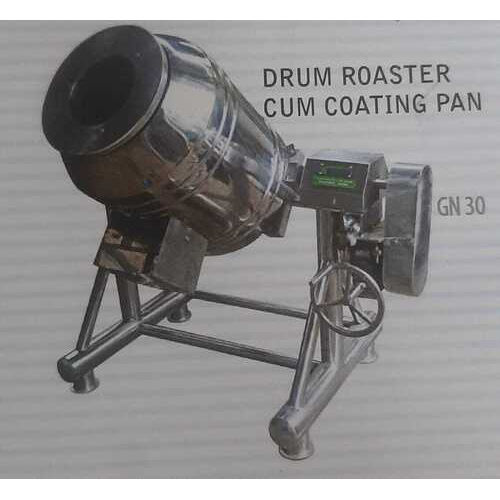 Drum Roaster With Coating Pan