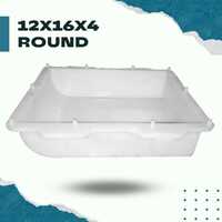 Curb Stone Mould 12x16x4 Round - Color: White