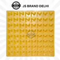 20,25mm U Cover Block Rubber Moulds - Cavity: 64