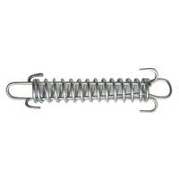Stainless Steel 304 Tension Spring - 8 Inch Length, 1.0 Mm Diameter, Polished Silver Finish | Robust Industrial Performance, Corrosion Resistant