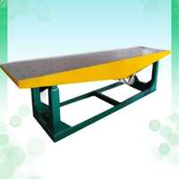 Designer Tile Vibro Forming Table - Color: Multicolor Paint Coated