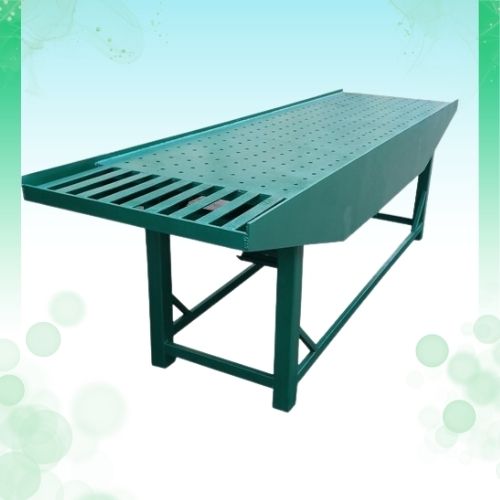 Green Paint Coated Paver Block Vibrating Table