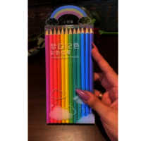 Rainbow pencil colour