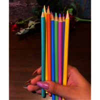 Rainbow pencil colour