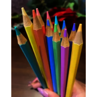 Rainbow pencil colour