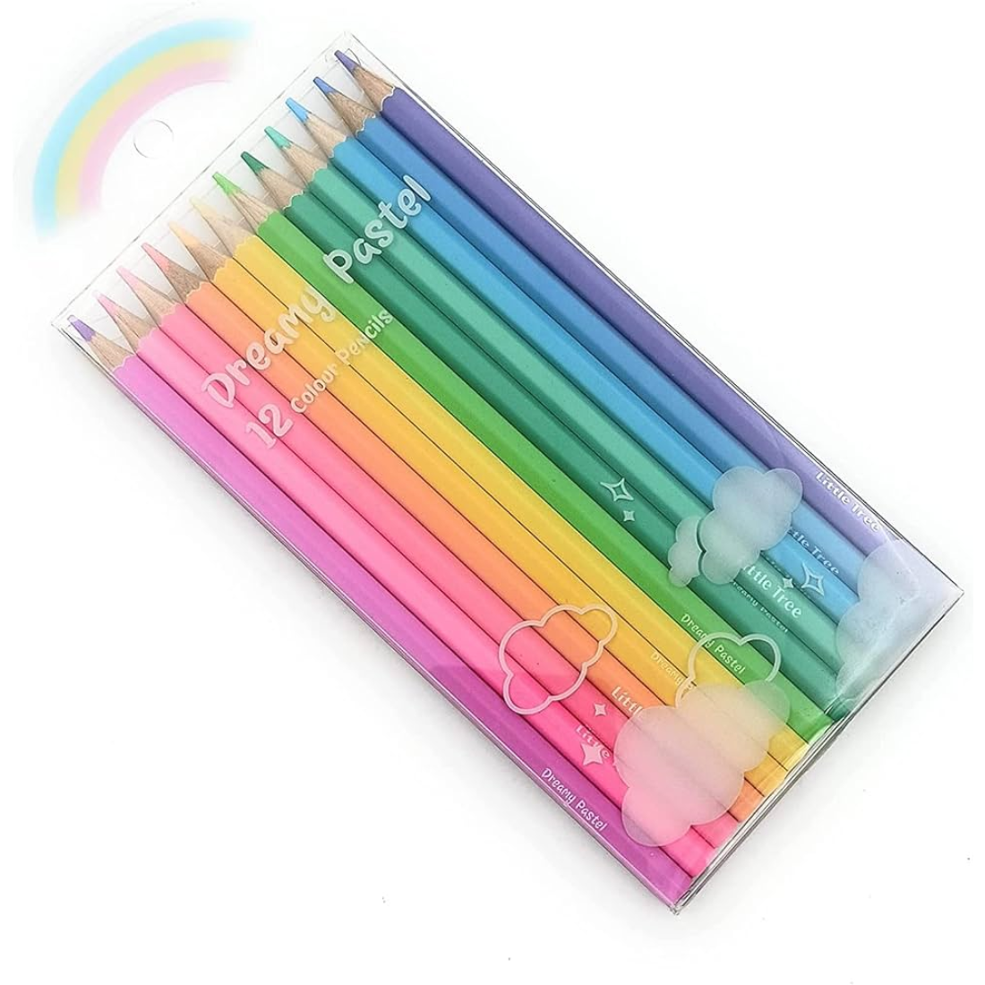 Rainbow pencil colour