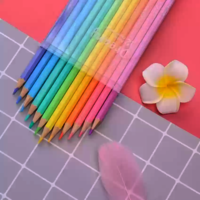Rainbow pencil colour