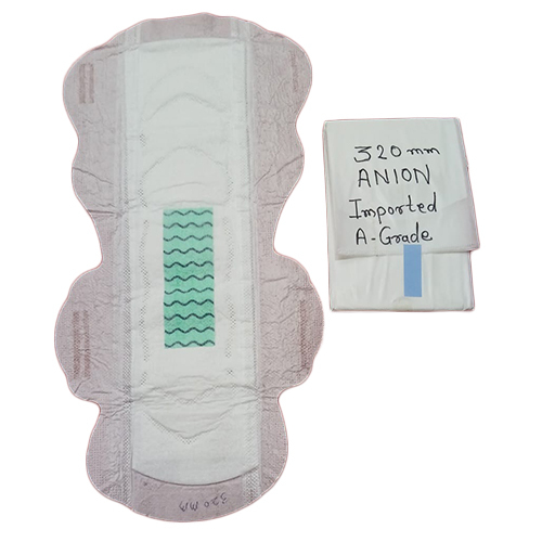 320 MM A Grade Anion Imported Sanitary Napkin