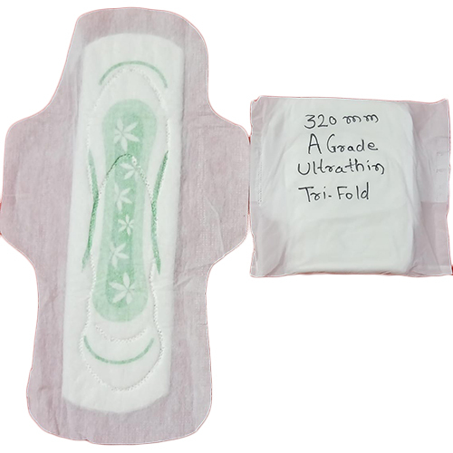 320 MM A Grade Ultra Thin Tri-Fold Sanitary Napkin