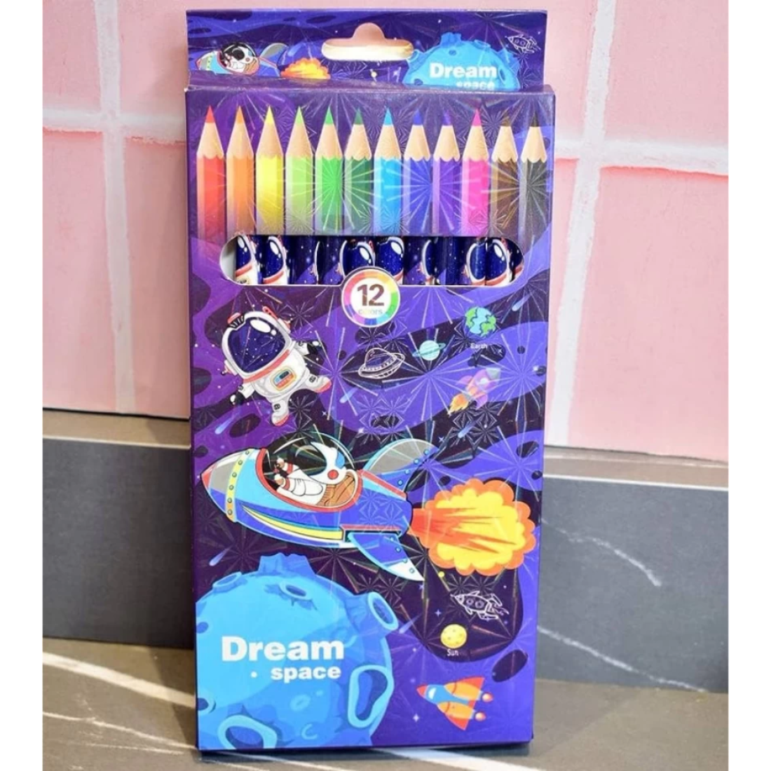 Dream space pencil colour
