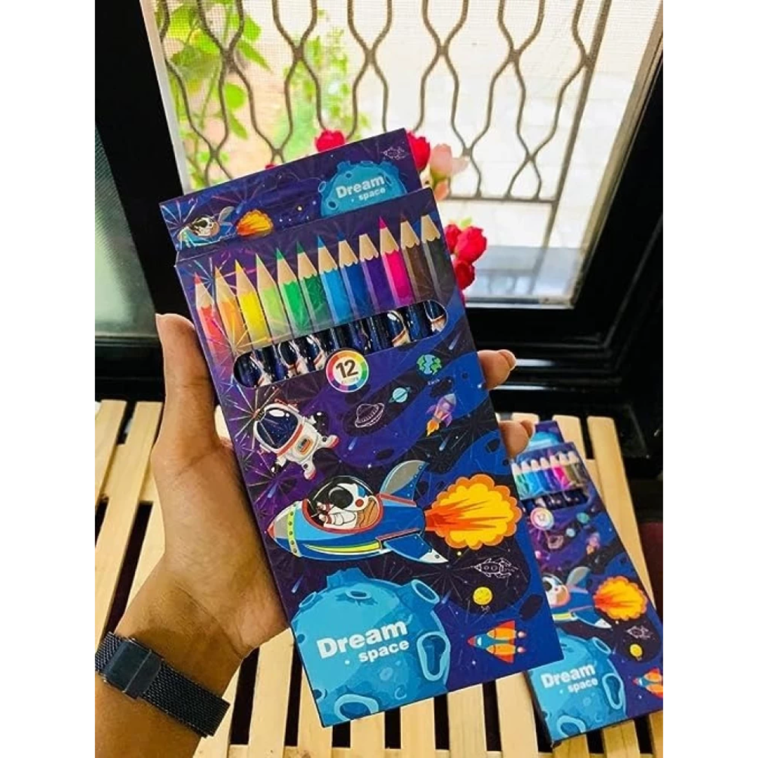 Dream space pencil colour