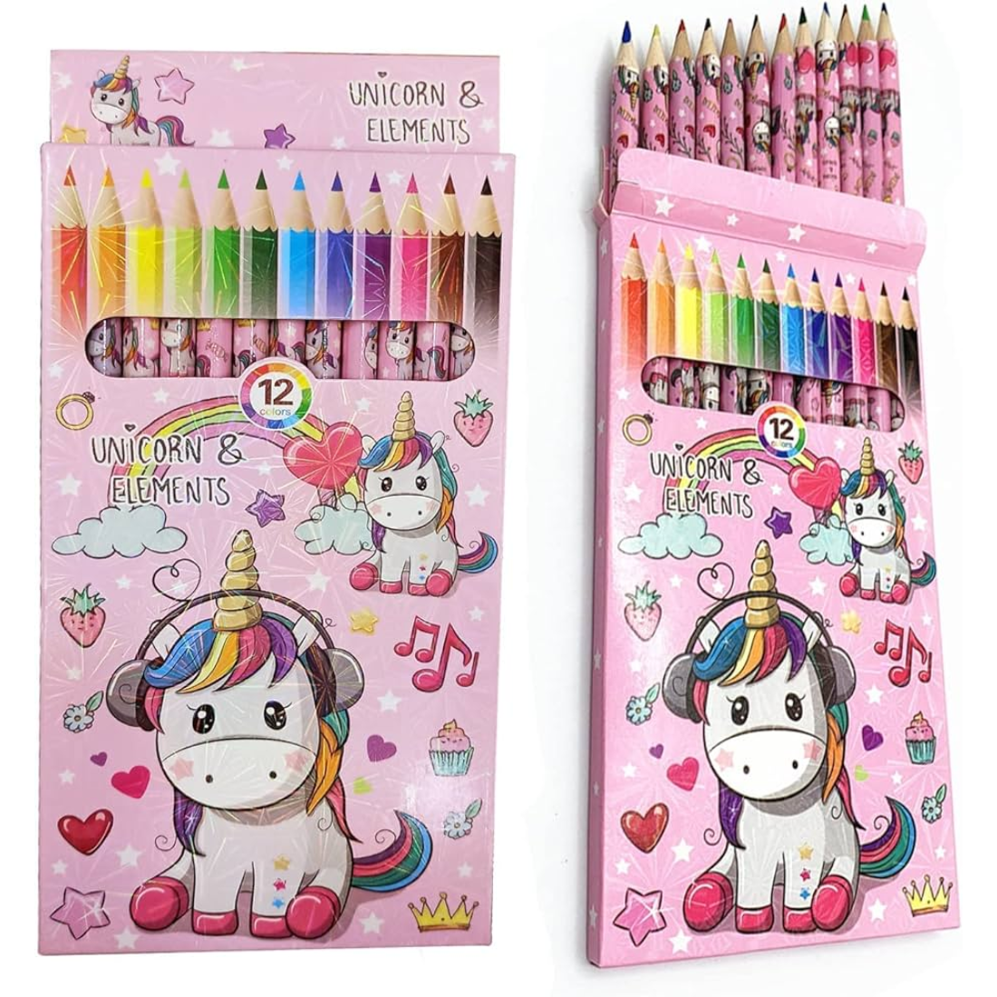 unicorn pencil colour