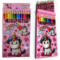 unicorn pencil colour