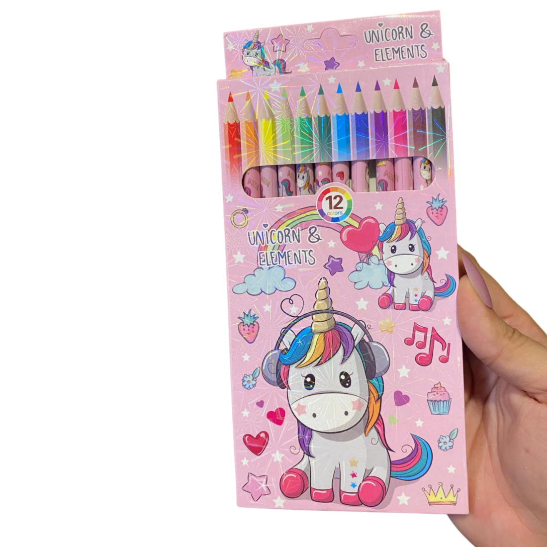 unicorn pencil colour