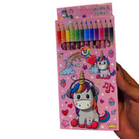 unicorn pencil colour