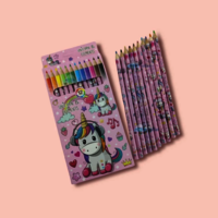 unicorn pencil colour