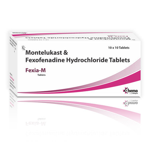Fexofenadine 120 mg + Montelukast 10 mg