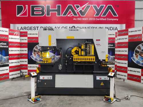 160 Ton Hydraulic Iron Worker Punching Machine