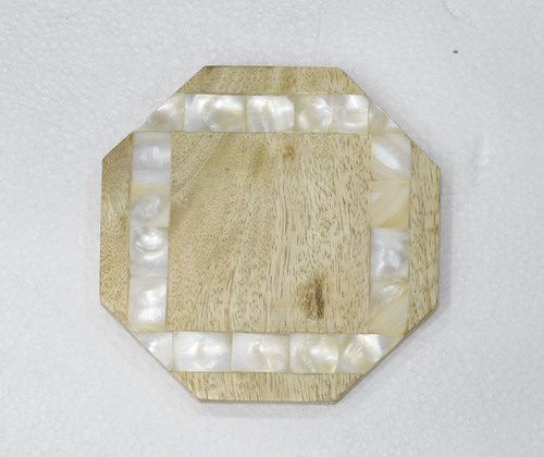 Acacia Wooden Decorative Coaster