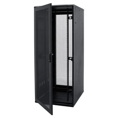 Assembled NFR-17U-6080-BL-SK Network Rack