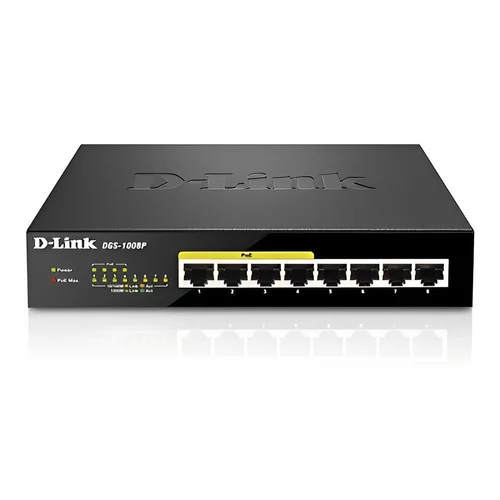 PoE DGS-1008P Network Switch