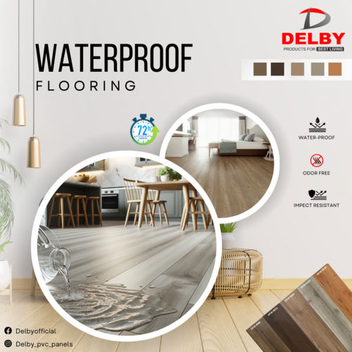 100% Waterproof Wooden Laminate Flooring