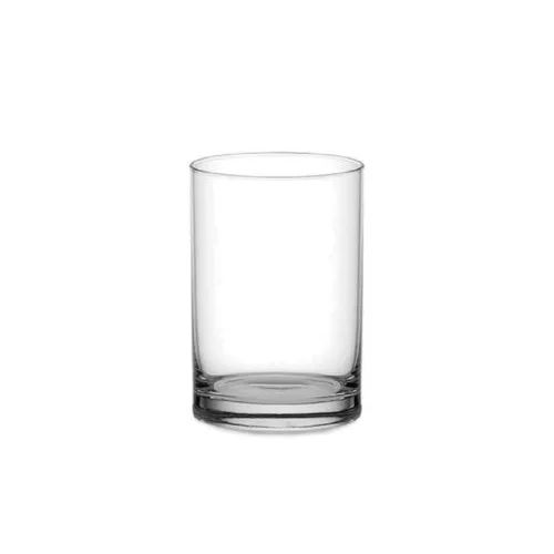 Transparent 175 Ml Ocean Fin Line Juice Glass