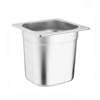 1-6 100 Mm Stainless Steel Gastronorm Pan - Application: Catering