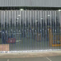 Industrial Door Curtain Blind - High-quality Transparent Plastic, 20 Inches Wide, Vertical Design , Easily Assembled, Anti-static, Anti-uv