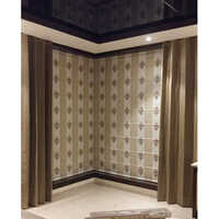 Roman Blind - Fabric, 48 Inch Width | Multicolor Vertical Pattern, Modern Design, Easily Assembled, Suitable For Home, Hotel, Office
