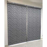 Roller Blind With Palmate - 118 Inches Wide, Multicolor Horizontal Pattern | Easy Assembly, Adjustable Light Control, Eco-friendly, Heat-insulation