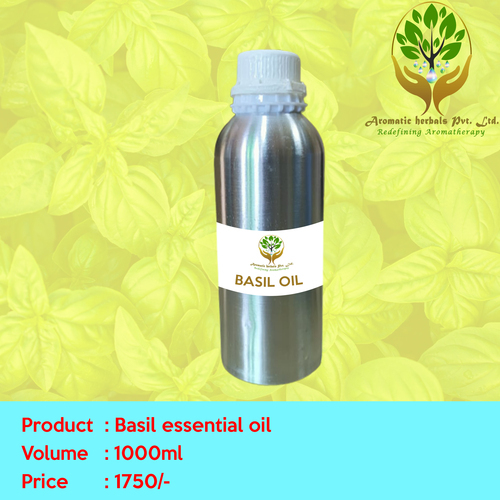 Basil oils