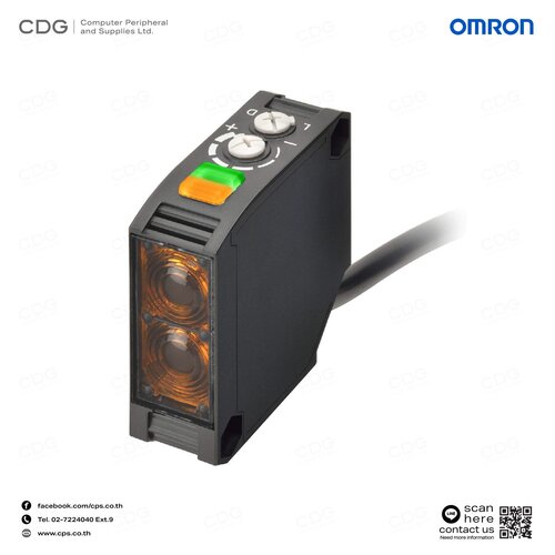 OMRON E3JK- SERIES PHOTOELECTRIC SENSOR E3JK-DR12 2M