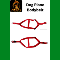 Dog Non Padded Body Belt Harness (PP / NYLON)