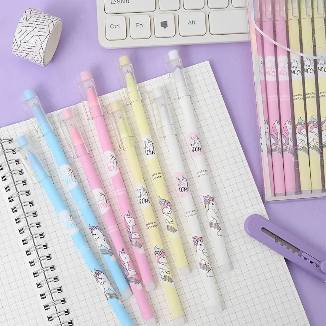 Unicorn erasable pen