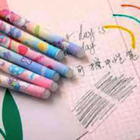Unicorn erasable pen