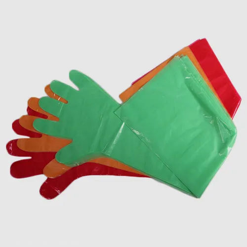 Multicolor Colored Veterinary Ai Gloves