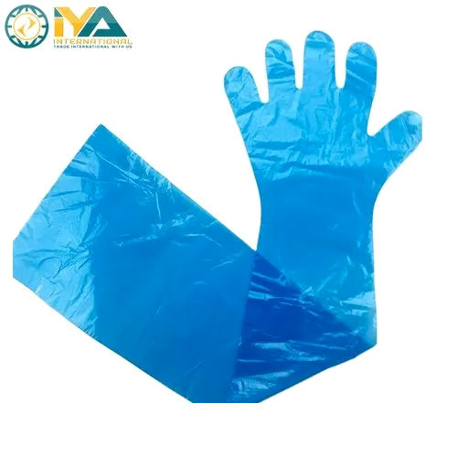 Blue Disposable Veterinary Hand Gloves